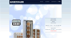 Desktop Screenshot of kryolan.com.ar