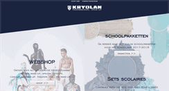 Desktop Screenshot of kryolan.be